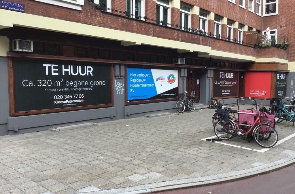 KroesePaternotte adviseert Hoorne Vastgoed bij verhuur Amstelveenseweg in Amsterdam
