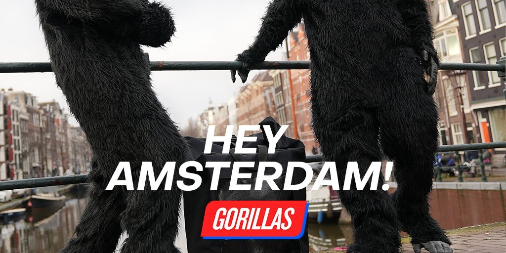 Gorillas breidt uit met vier nieuwe locaties in Amsterdam.